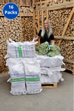 16 Packs of Kiln Dried Logs & 4 FREE Kindling Deal